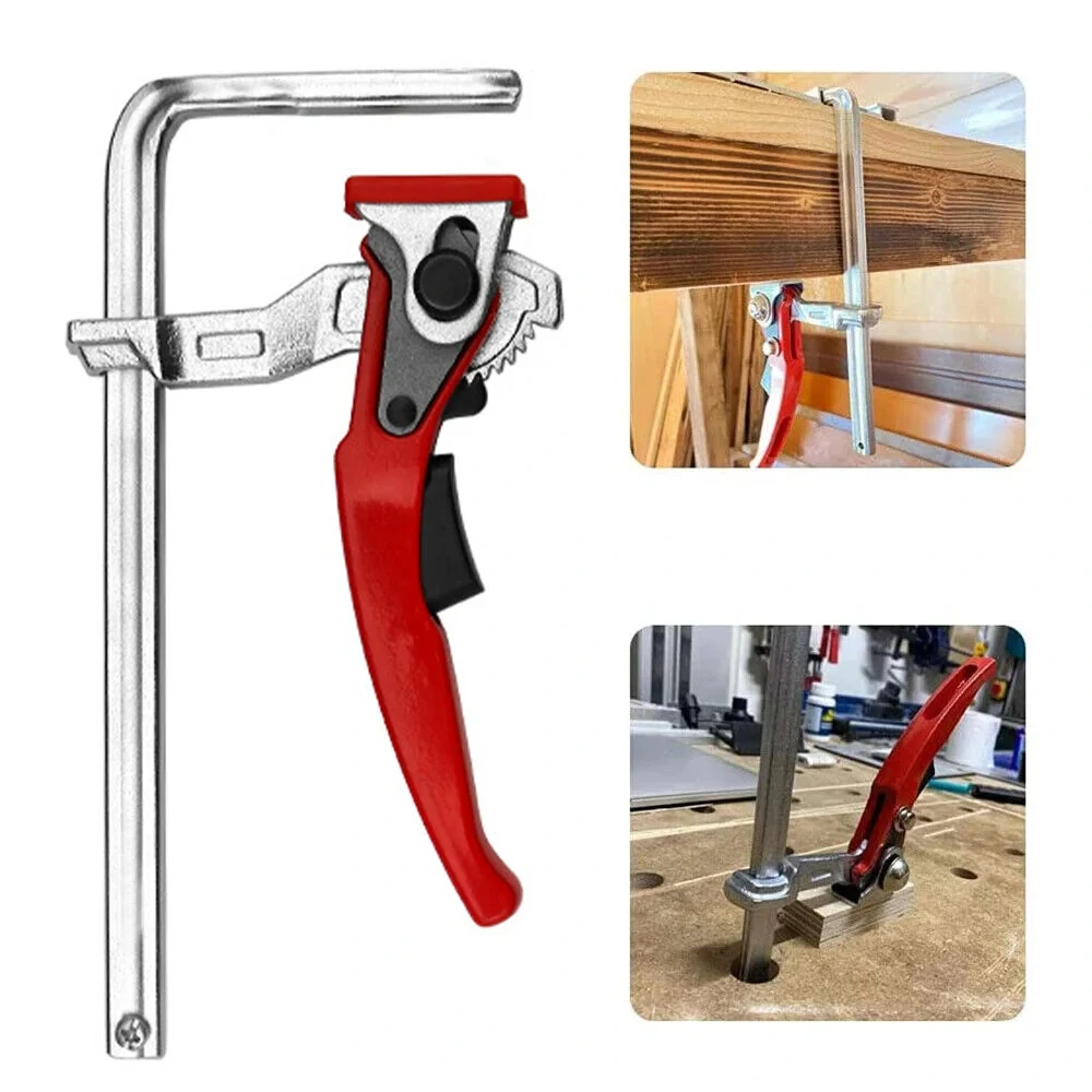 Quick Ratchet Track Saw Guide Rail Clamp | MFT Table Clamp 200x60/300x60mm | for Festool Systems