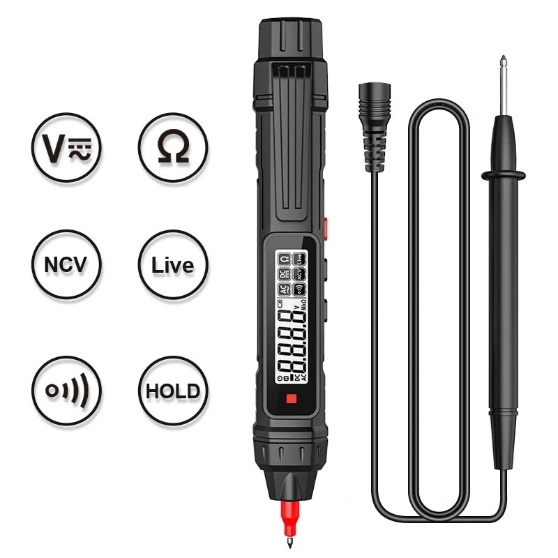 Mestek Digital Multimeter | 4000 Counts Pen Type | NCV AC/DC Voltage Tester