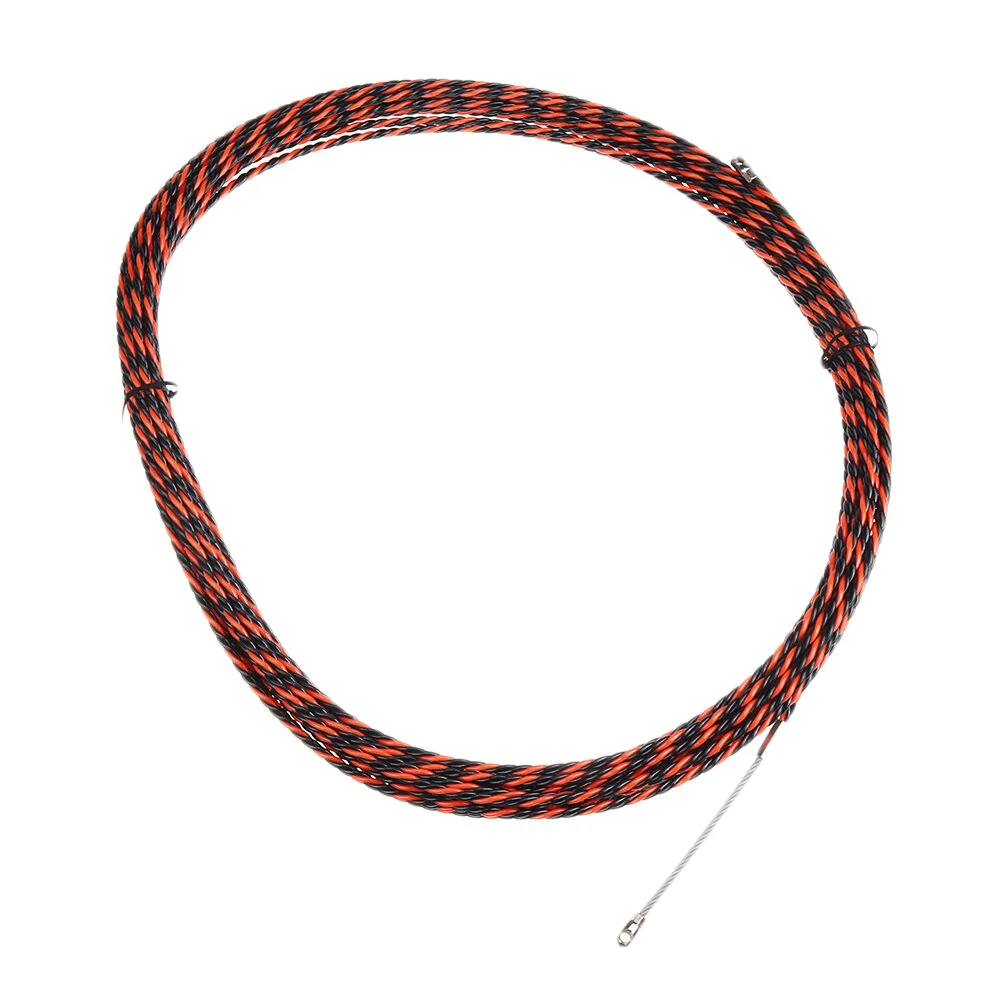 2Pcs 20m Electric Spiral Cable Push Puller | Conduit Snake Fish Tape Wire Guide