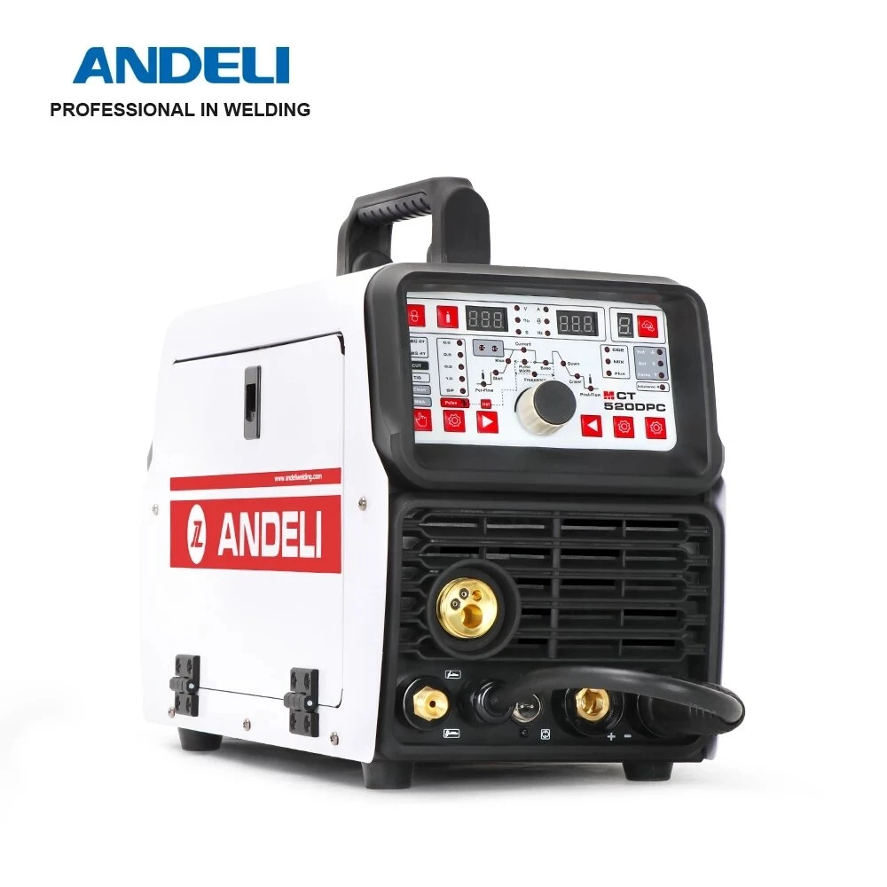 ANDELI MCT-520DPC 5-in-1 Welding Machine | TIG CUT MIG MMA Flux | Gasless