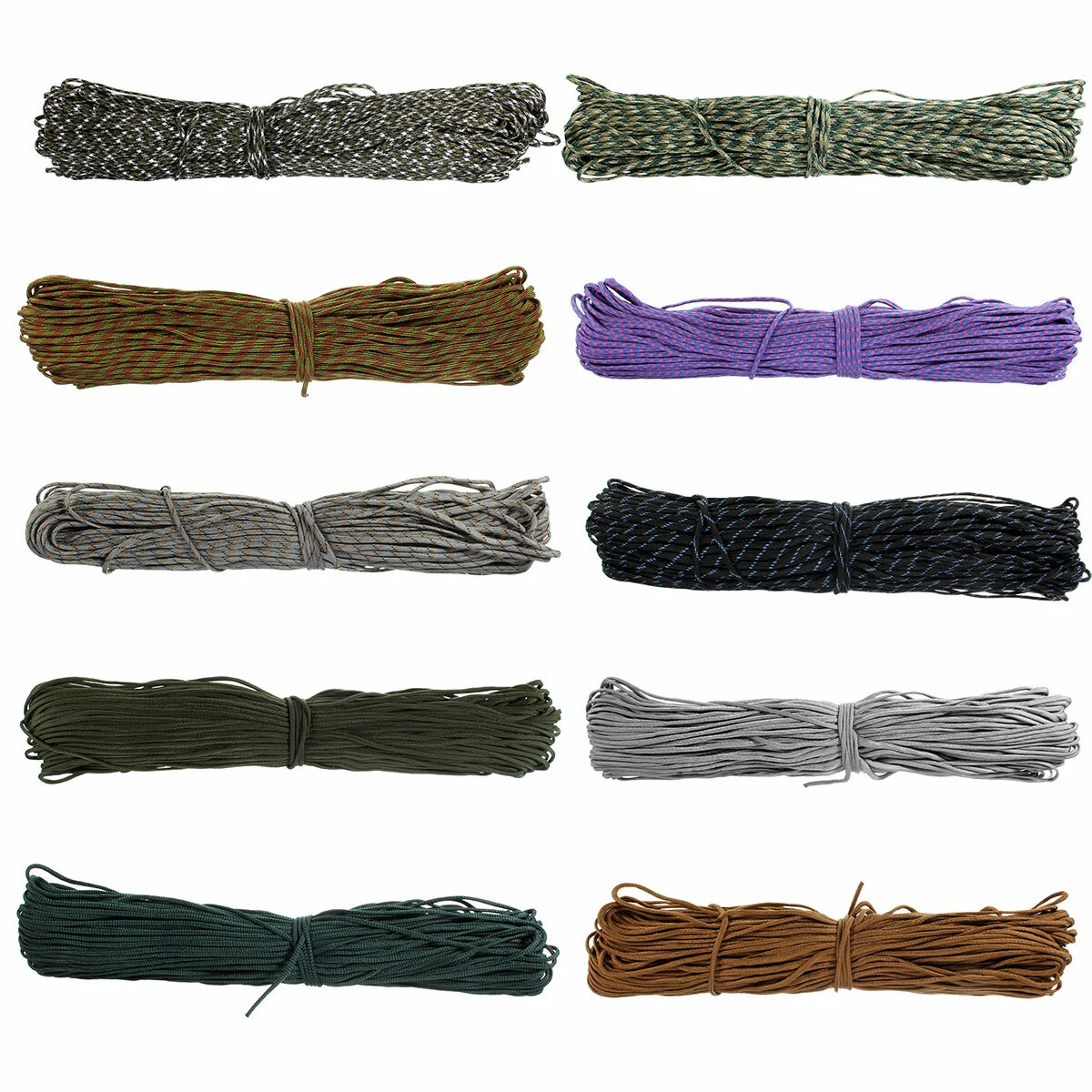 300 Feet Mil-Spec Paracord | Type III 7-Strand Survival Rope for Bushcraft & EDC