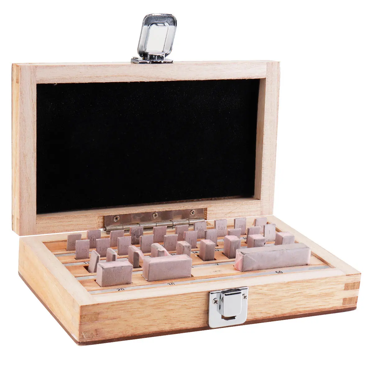 Mitutoyo 32Pcs Steel Metric Gage Block Set | Grade 1 Slip Jo Blocks 1.005-50mm