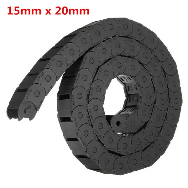 Igus E2.1 15x20mm R28 Cable Carrier | 1000mm Length | Semi-closed Design
