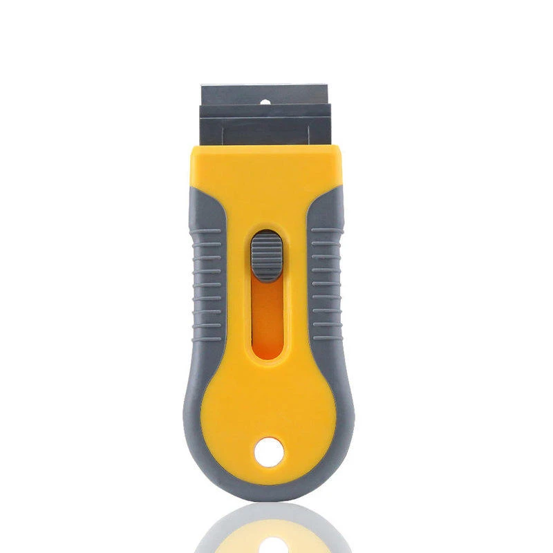 BEST BST-208 Window Tint Razor Scraper - Ceramic Blade, Plastic Handle - Cutters for Glass & Oven