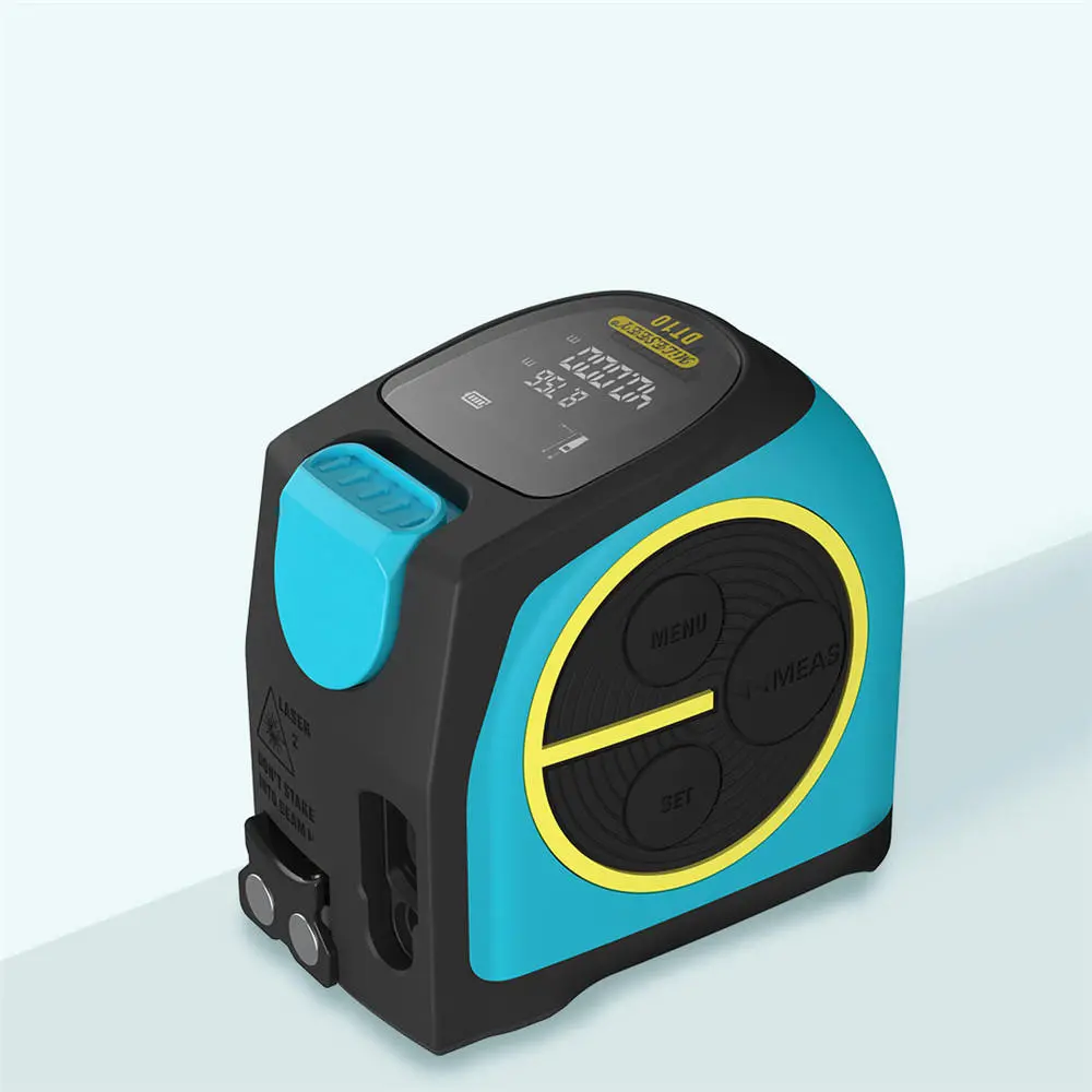 40m Laser Rangefinder & Tape Measure | 2-in-1 Digital Distance Meter with LCD Display