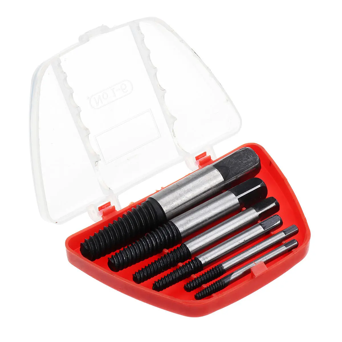 Damaged Screw Extractor Set - 6pcs Easy Out Broken Bolt Remover Kit