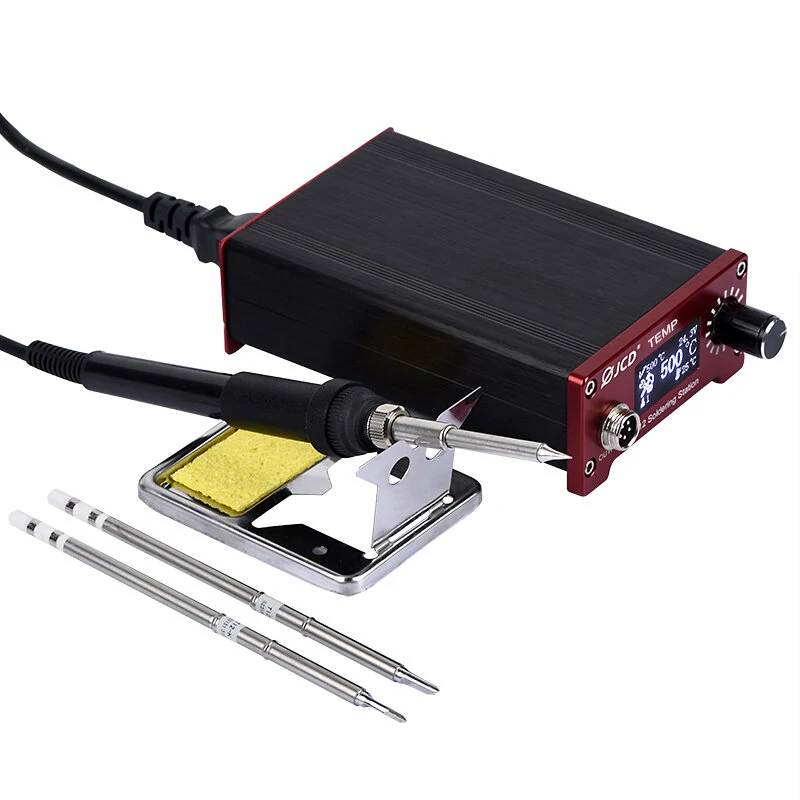 JCD T12 DIY Soldering Station Kit | Digital Display & Adjustable Temperature