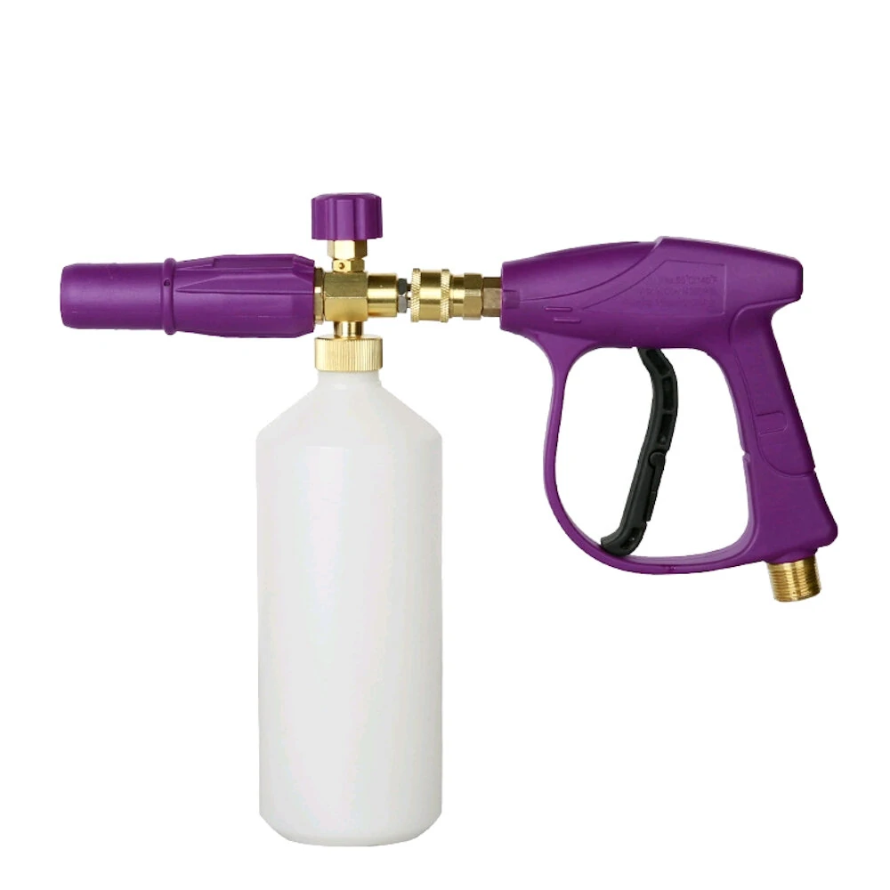 Karcher High Pressure Foam Lance | 1L Adjustable Fan Spray | Purple Car Wash Gun