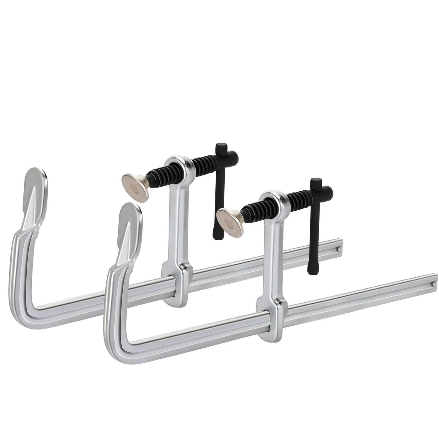 Light-Duty Drop Forged Steel F Clamps - 160x60mm & 300x60mm for Welding & Woodworking