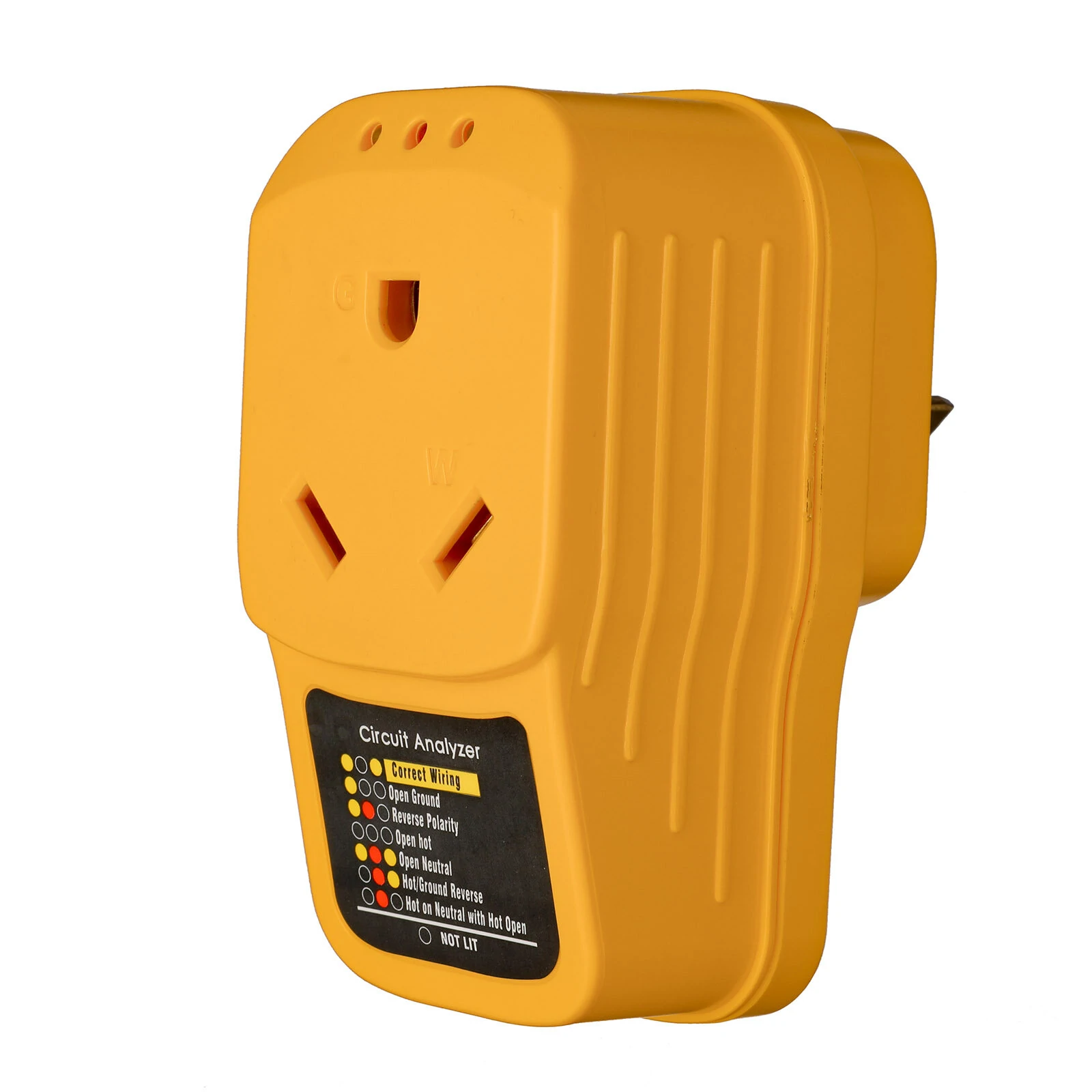 30 Amp RV Surge Protector & Circuit Analyzer with LED Indicator | Male to Female Adapter
