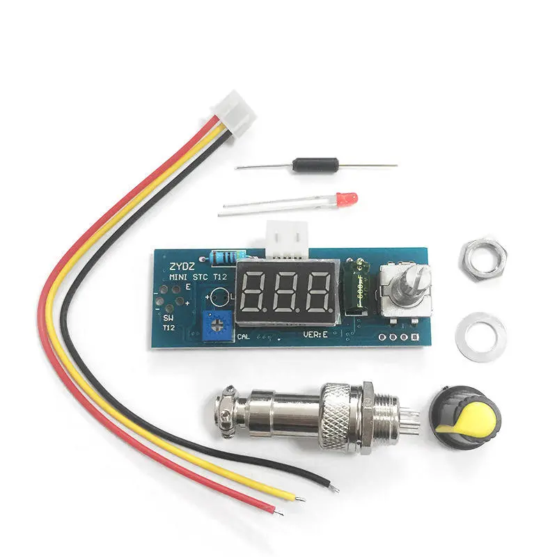 STC T12 DIY Soldering Station Kit - Temperature Controller for HAKKO T12 Handle