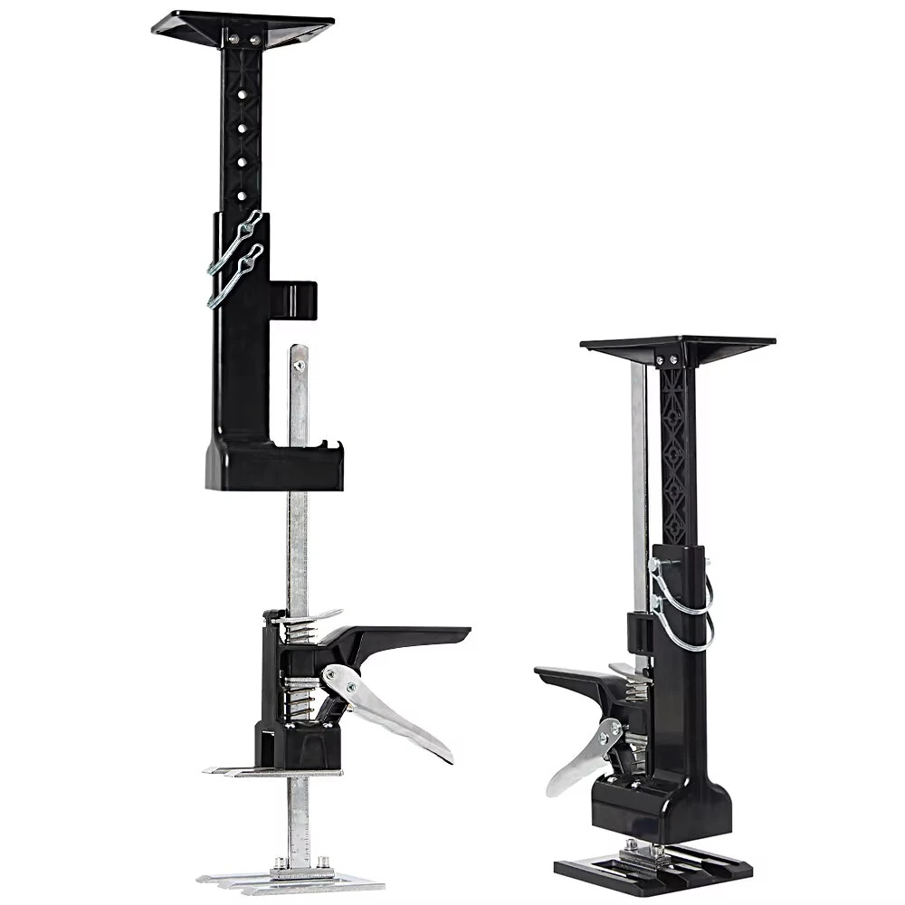 2PCS Cabinet Jack - 0-23.4 Inch Adjustable Hand Lift Tool for Drywall & Cabinets