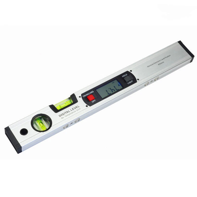 400mm Digital Protractor Angle Finder | Electronic Level with Magnets | 360 Degree Inclinometer