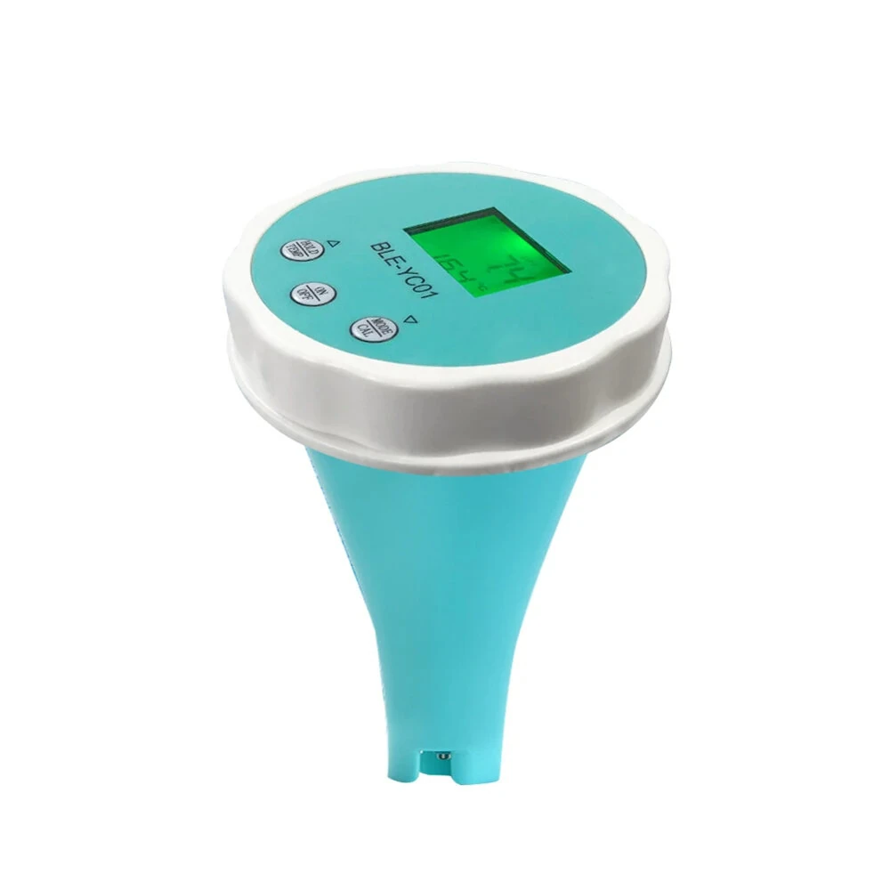 6-in-1 Water Quality Detector | PH EC TDS ORP CL Temperature Tester | APP Monitor for Pool