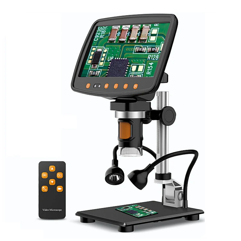 MS1 1080P Digital Microscope - 7 Inch Screen | USB & Wireless with Remote