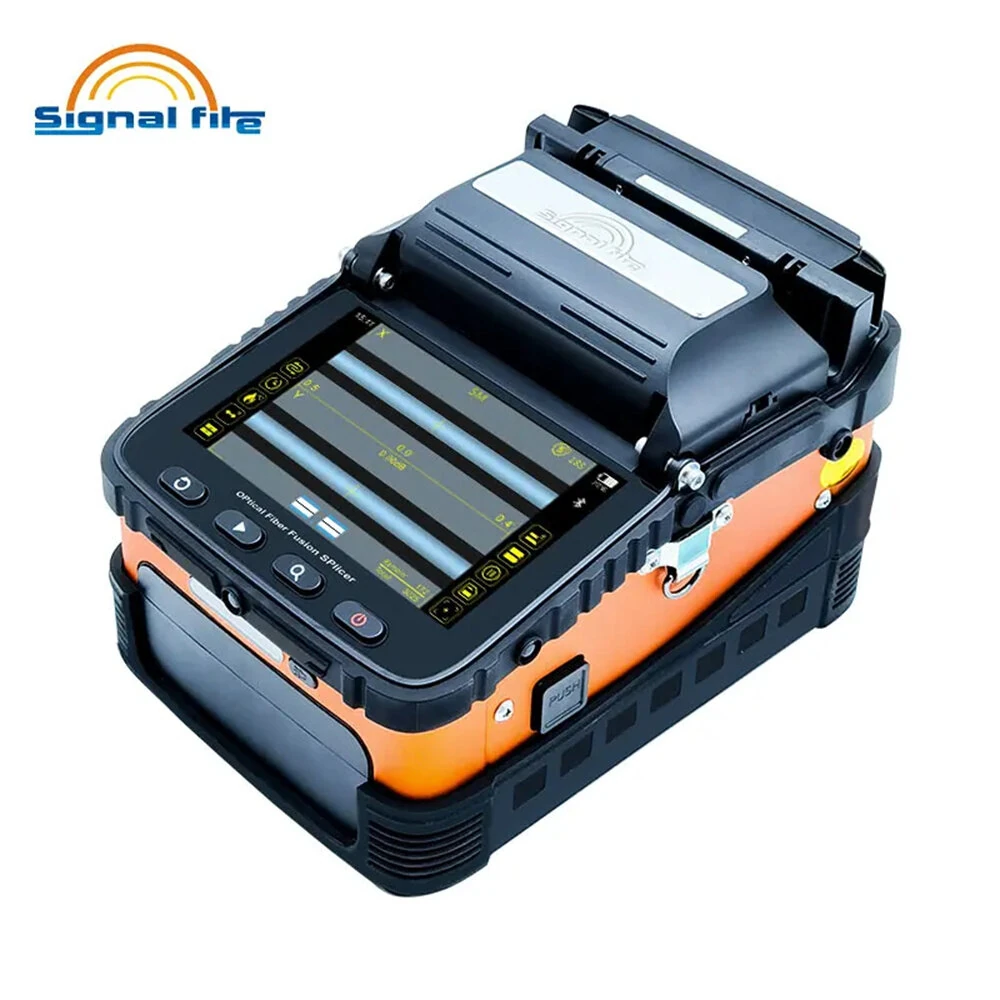 Signal Fire AI-6C Fiber Optic Fusion Splicer | Automatic SM/MM | Fast Heating & Low Loss