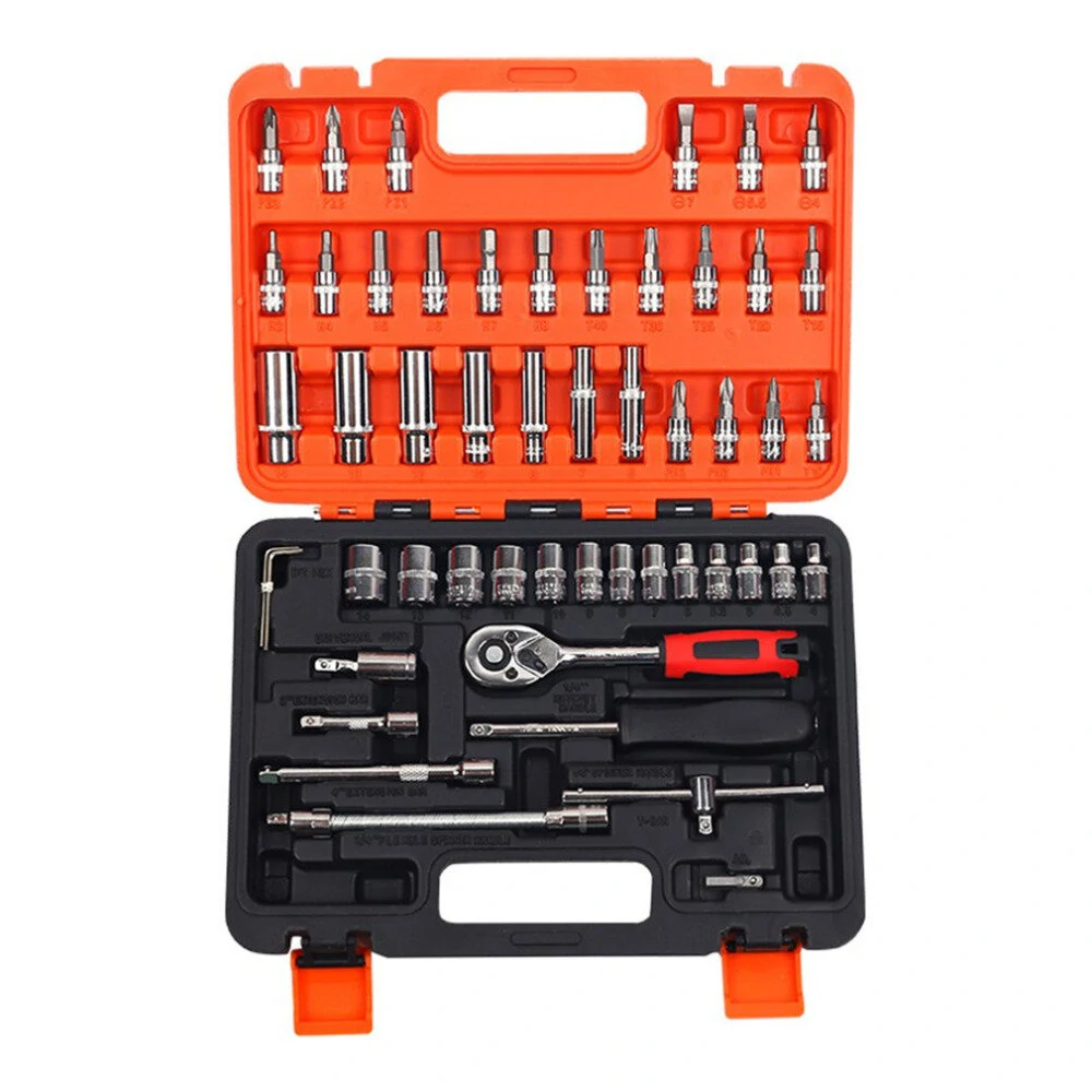 53PCS Vehicle Tool Set - Emergency Car Repair Kit | Small Hardware Tools