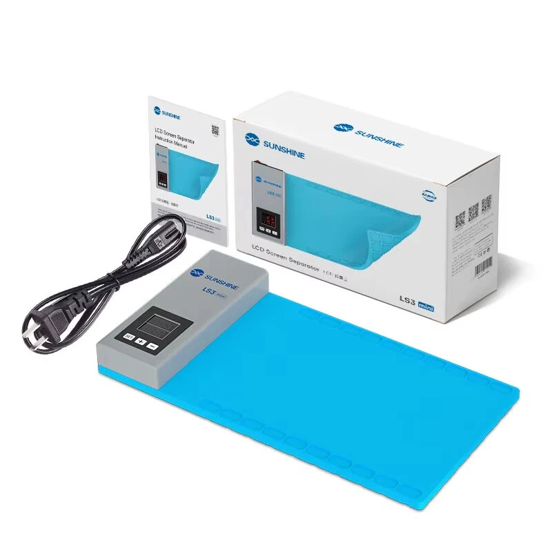SUNSHINE LS3 Mini LCD Screen Remover | 10-130°C Adjustable Heating Pad for Phone Tablet Repair