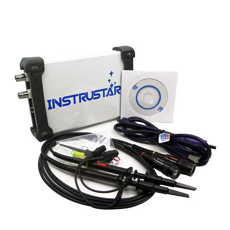 ISDS2062A 20MHz USB Oscilloscope | 2 Channels, 60MSa/s, 12bit ADC & FFT Analyzer