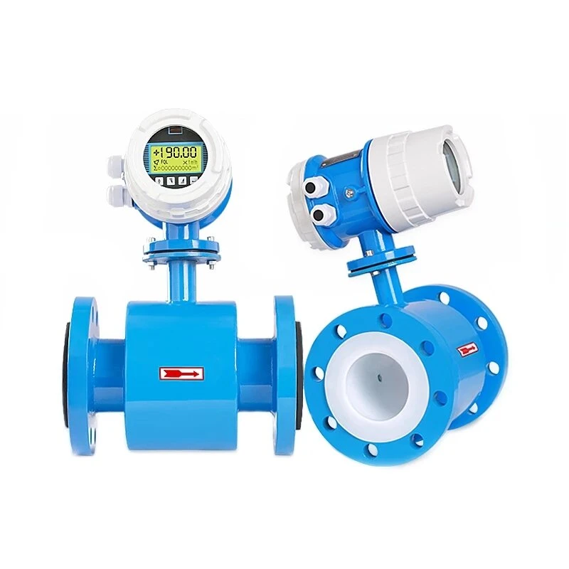 DN50 Electromagnetic Flow Meter | 2.2-70m3/h | 4-20mA Output | Flange Sewage Water Meter