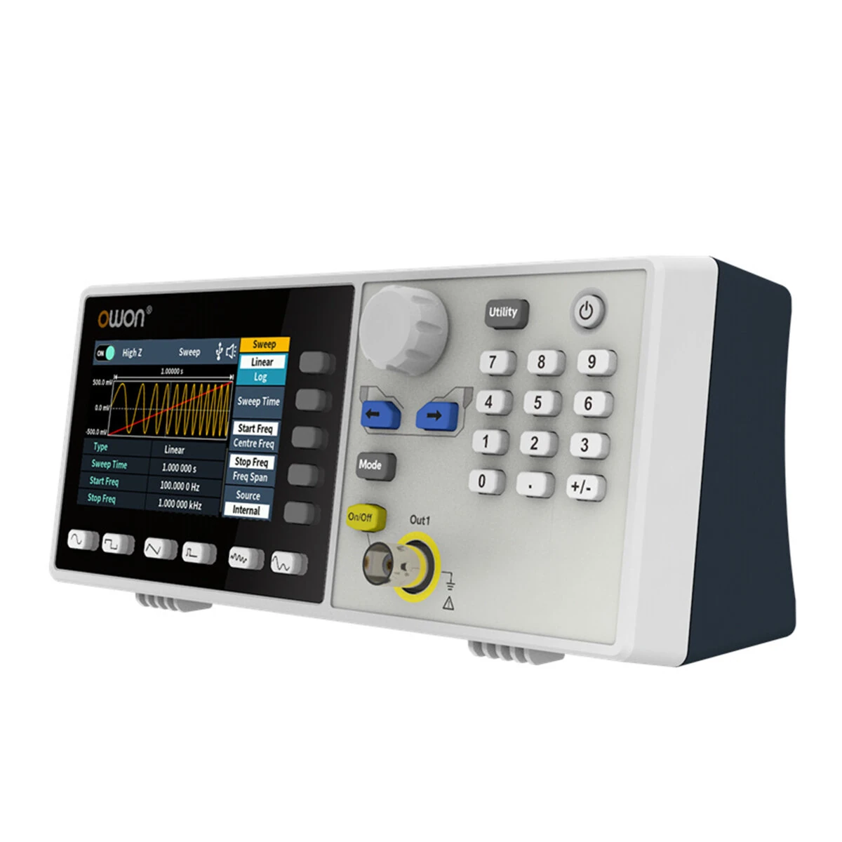OWON DGE1030 30MHz Arbitrary Waveform Generator | 1 Channel 14-Bit Digital