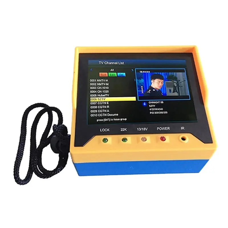 KPT-356H 3.5 Handheld DVB-S/S2 Satellite Finder - LCD TFT Display | Multi-Function