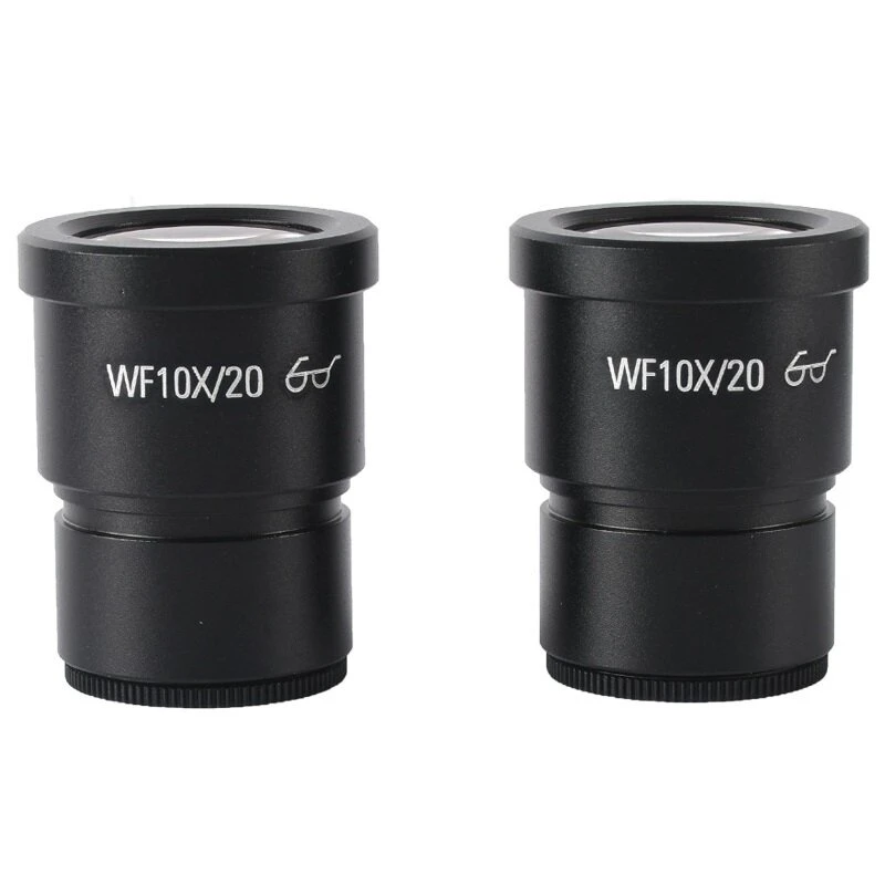 KOPPACE WF10X/20 Microscope Eyepiece - 30mm High Eye Point Lens - 1 Pcs
