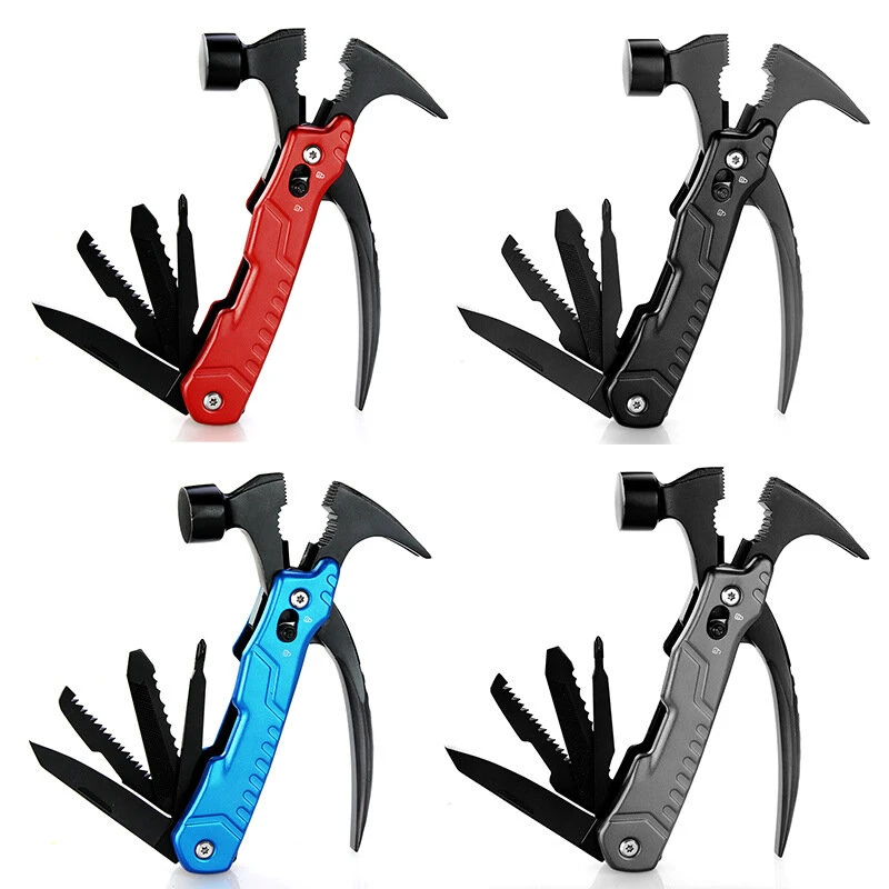 Multi-functional Claw Hammer - Stainless Steel Head & Aluminum Handle