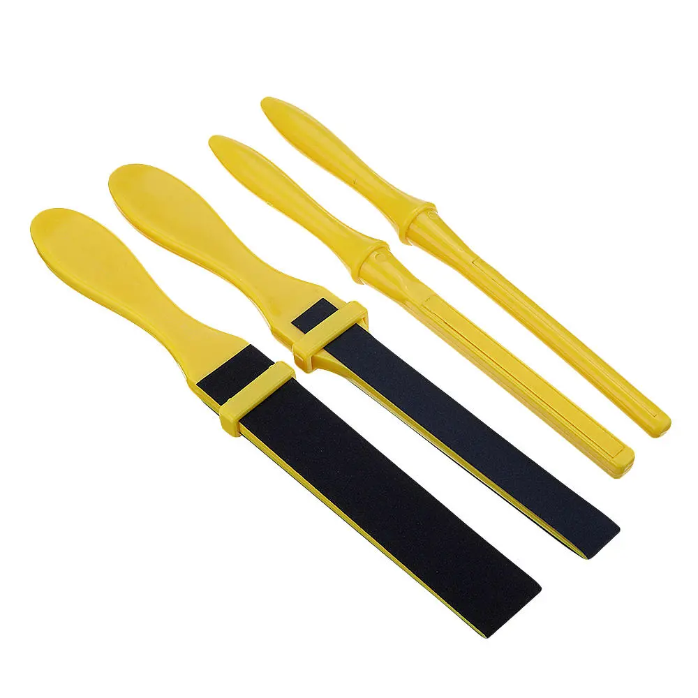 Effetool Manual Sandpaper Clamp Stick - Plastic Straight Edge Roller for Sanding