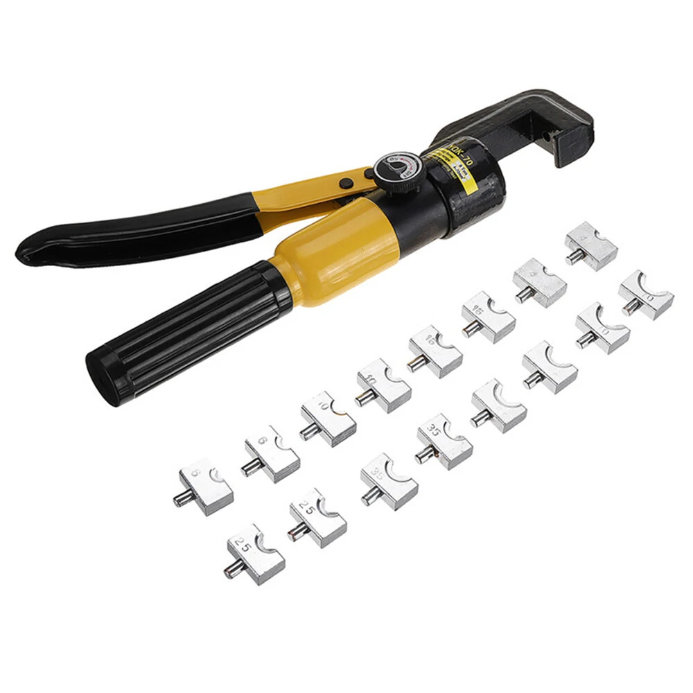 YQK-70 Fast Press Pliers | 4-70mm Manual 8T Hand Tool with 10mm Max Stroke