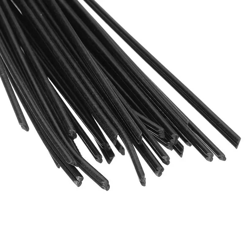 40PCS Black PP Plastic Welding Rods for Welding Gun | Hot Air Gun Repair Kit