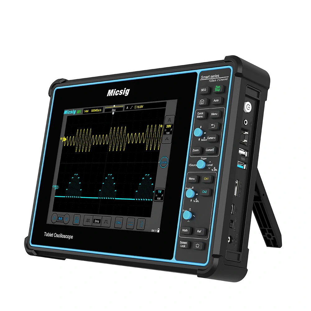 Micsig SATO2002 Automotive Oscilloscope | 200MHz 1GSa/s | 2-Ch Tablet with Wi-Fi & Touch