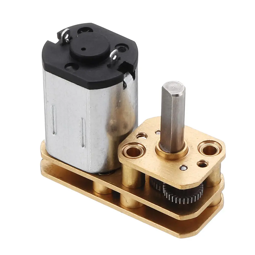 CHIHAI CHF-GM1024-N20VA DC 12V Gear Motor - 105 RPM, 1:200 Ratio Permanent Magnet