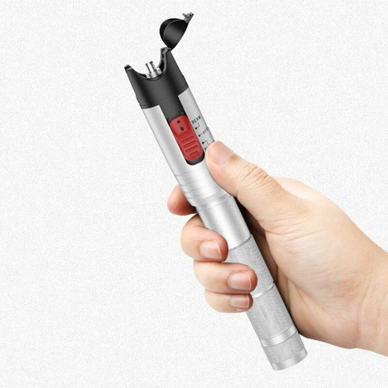 NOYAFA NF-904 Pen Visual Fault Locator | 5-30mW Red Light | Fiber Optic Cable Tester & Break Checker