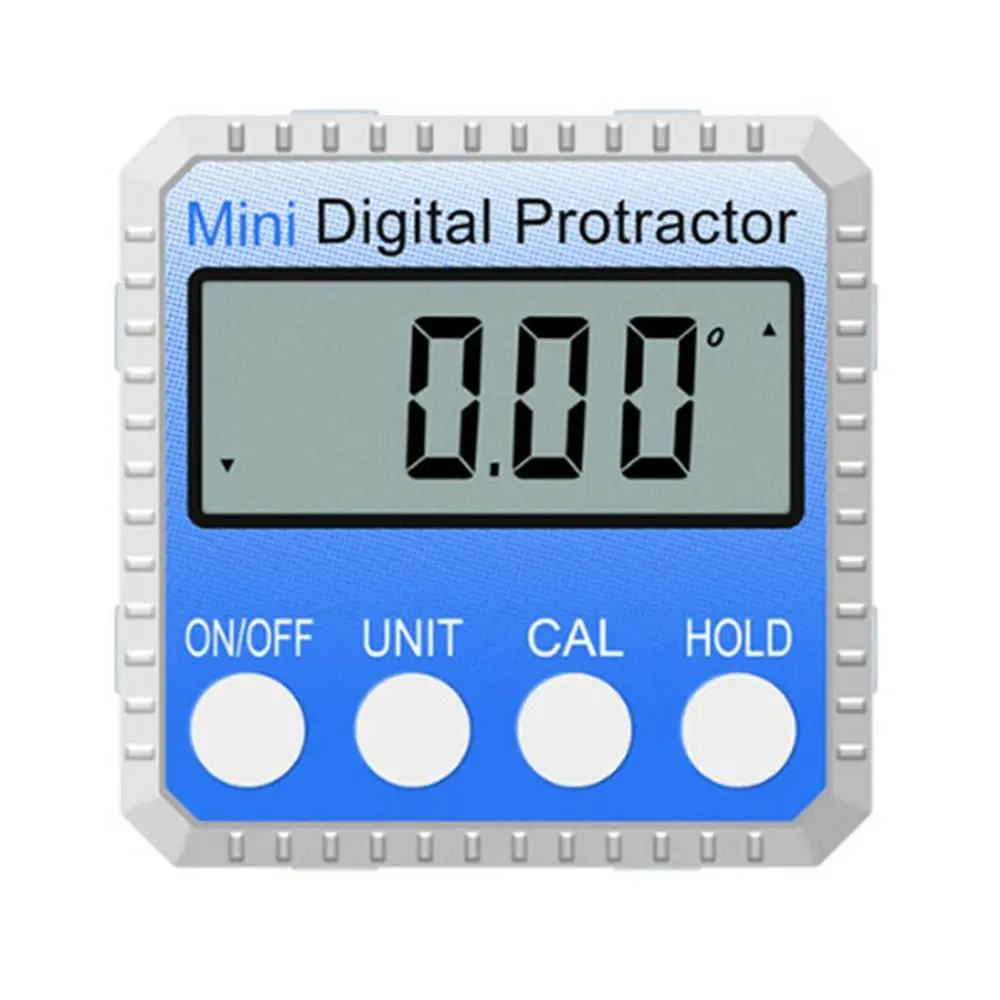 360 Degree Digital Level - Mini Display Angle Protractor & Inclinometer Tool