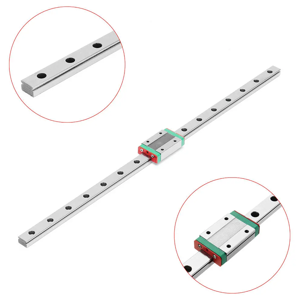 MGN12 400mm Linear Rail Guide MGN12H Block CNC Tool