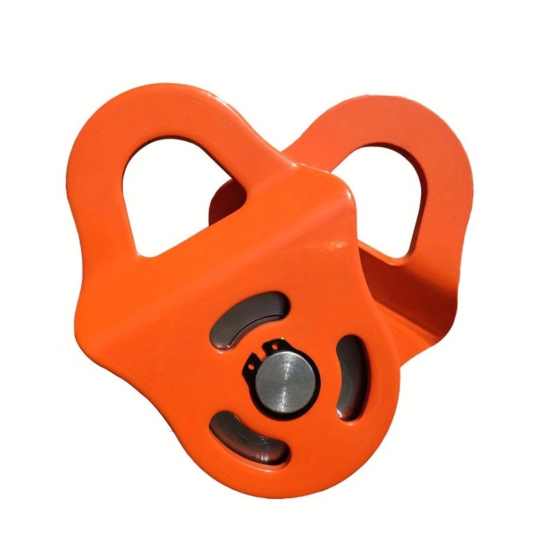 6 Ton Heavy Duty Winch Pulley Block - 13000lb Max Load for Truck ATV Tractor | Steel Cable & Synthetic Rope Compatible | Outdoor Rescue & Stump Removal