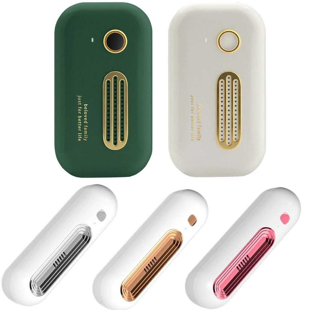 Mini Air Purifier & Deodorizer - USB Rechargeable 1200mAh - 2 Speed Sterilization