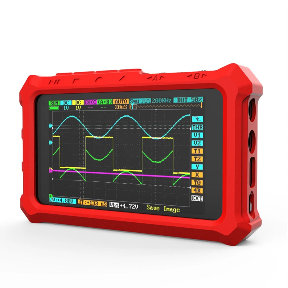 DS213 DS203 Mini Oscilloscope Storage Case - Portable LCD Digital Scope Silicone Cover