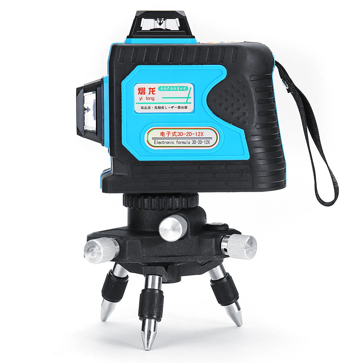12 Line 3D Laser Level - Self-Leveling 360° Green Beam | Remote Control
