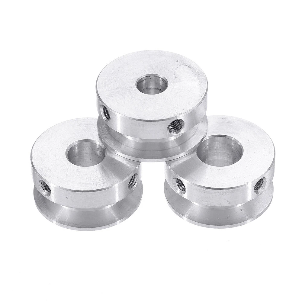30MM Single Groove Pulley | Fixed Bore for 6MM Belt | 4-16MM Motor Shaft