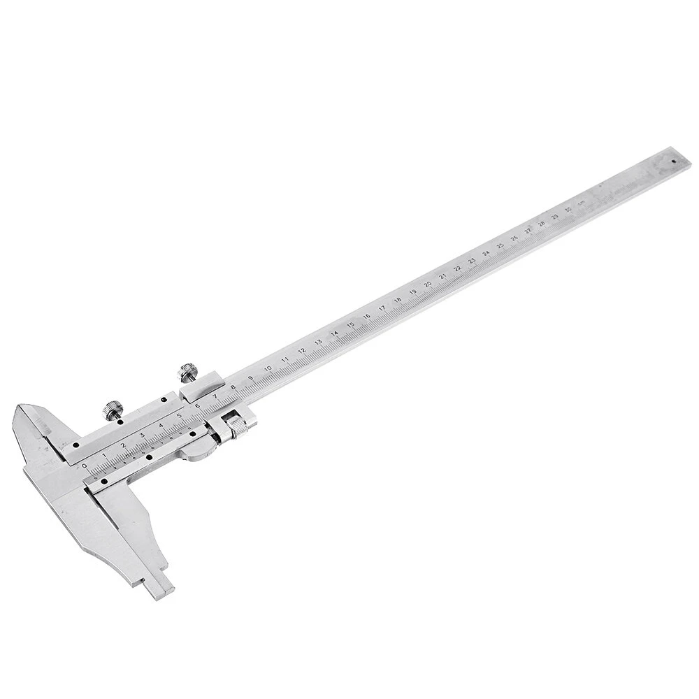Stainless Steel Vernier Caliper - 0-300mm 0.02mm Precision Gauge | Woodworking Measuring Tool