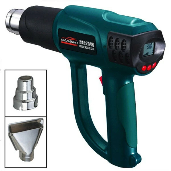 Bosch 2000W Industrial Heat Gun - 220V EU Plug with LCD Display & Smart Control
