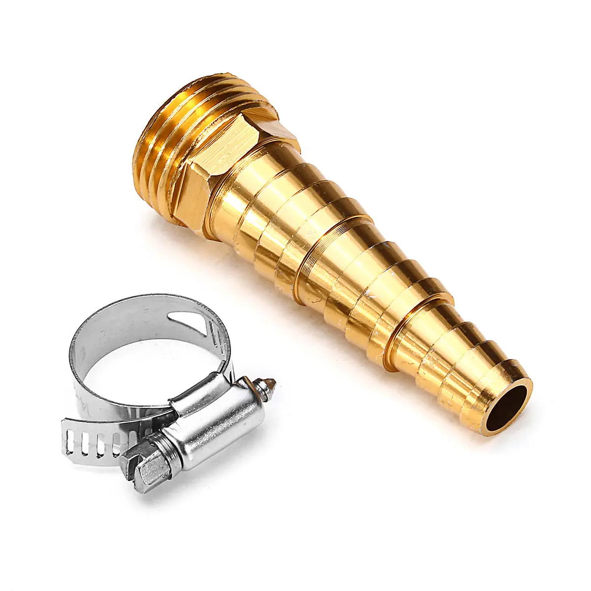 1/2 Inch BSP Male Hose Connector - Barbed Tail for Water Pipes & Fittings
