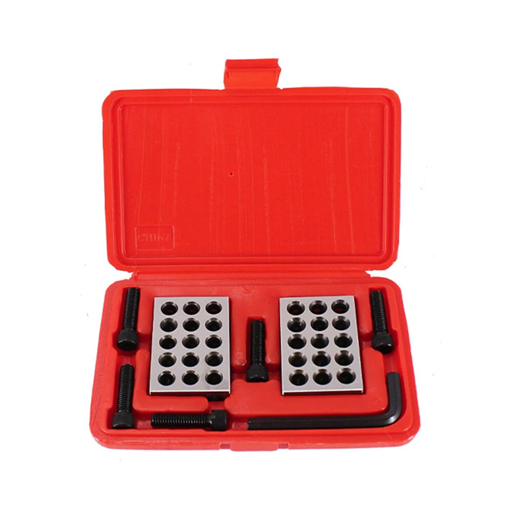 Precision 1-2-3 Inch Parallel Gauge Block | 23 Hole ±0.005mm Accuracy | M10 Thread