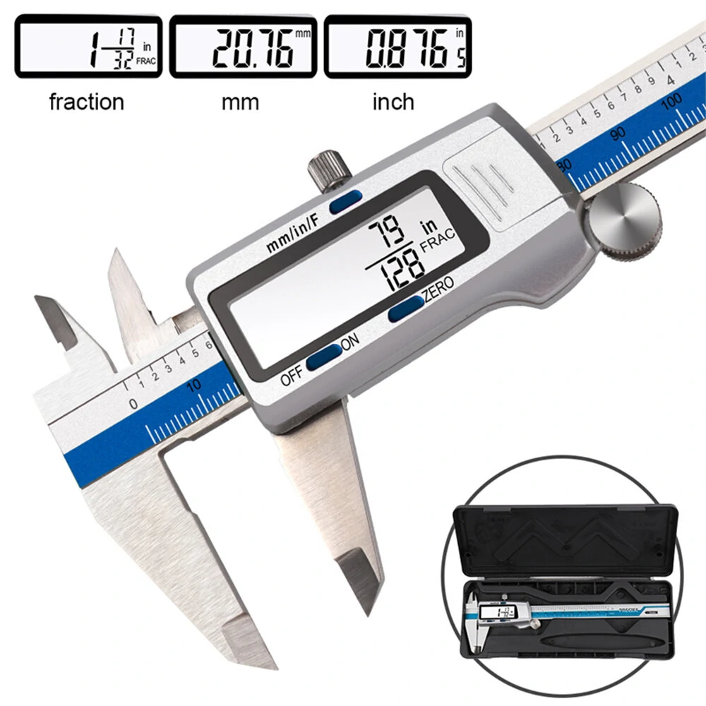 ET52 Digital Caliper | Stainless Steel 0-150mm | Magnetic Stripe & Auto On/Off