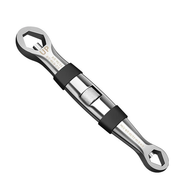 Universal Wrench 23 in 1 Ratchet Set | 7-19mm Adjustable CR-V Tool for Car Repair