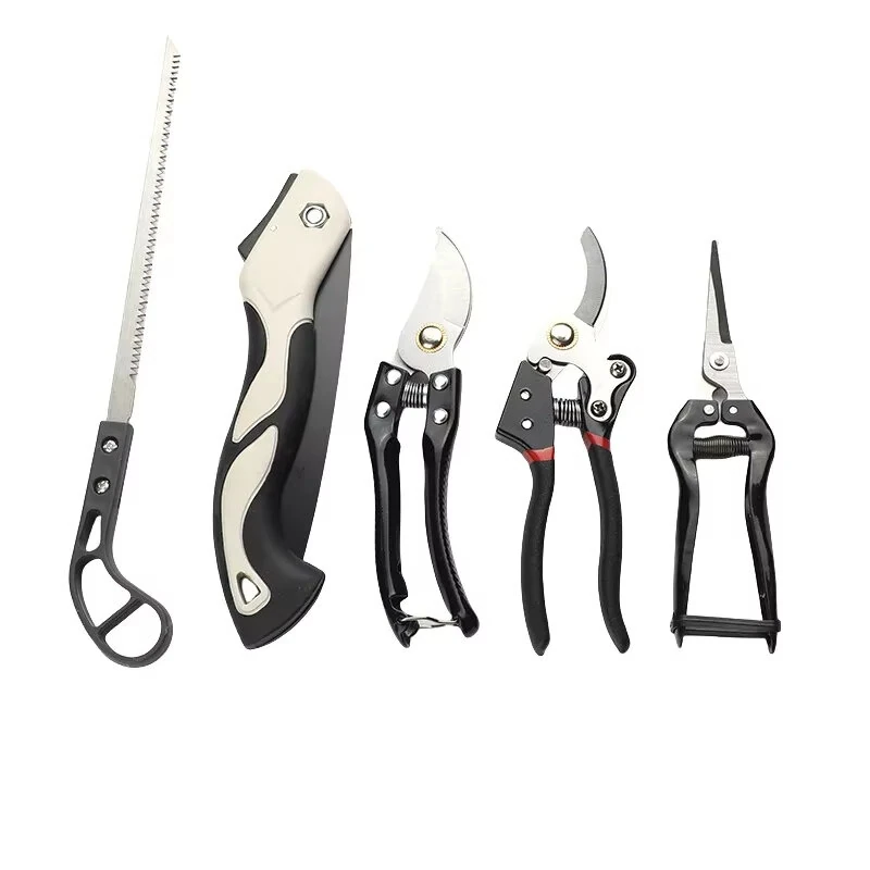 5-in-1 Garden Tool Set - Stainless Steel Folding Saw & Pruning Shears | Portable