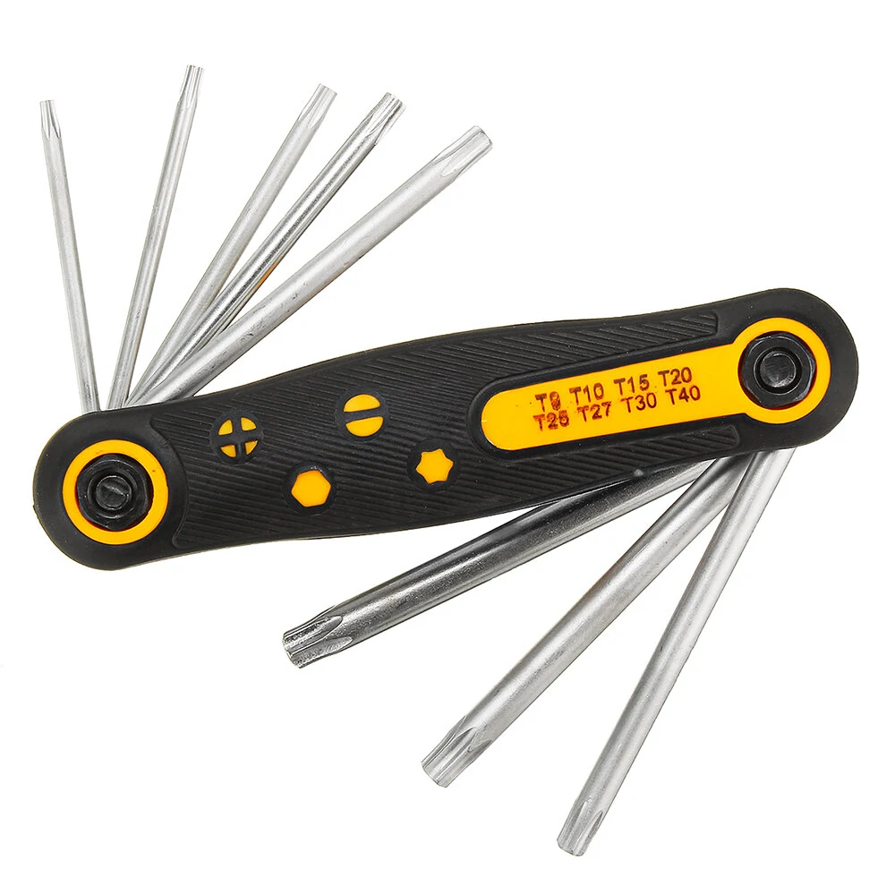 PARON 8-in-1 Folding Hex Key Wrench Set | Multi-Tool Screwdriver & Spanner