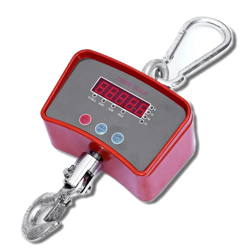 500KG/1100Lb Digital Crane Scale - High Precision Industrial Electronic Hook Scale